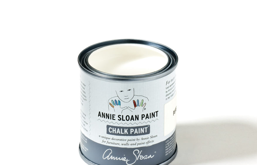 Buy Pure White Chalk Paint® 120ml For Sale Online Annie Sloan